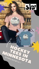 Gear Up for Game Day: Buy Hockey Tees in Minnesota at Stink Like Winning