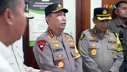Kapolri Temui Keluarga Korban Kecelakaan Tol Japek KM 58