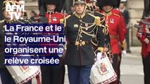 Pour célébrer les 120 ans de l'Entente cordiale, la France et le Royaume-Uni ont échangé leurs gardes le temps d'une matinée