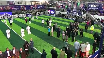 افتتاح نادي سيدي بشر الرياضي بحضور وزير الشباب والرياضة وابطال الكرة المصرية
