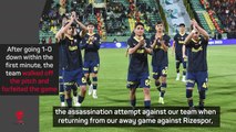 Fenerbahçe president calls for Turkish football 'reset' after cup final walk-off
