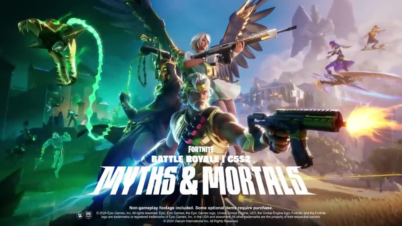 Fortnite Battle Royale CH5 S2 trailer