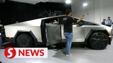 Tesla Cybertruck previewed in Malaysia