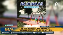 Chorrillos: anuncian construcción de “megapuente” en la Av. Huaylas hasta la Costa Verde
