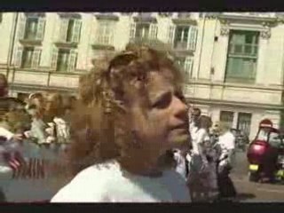 Marche blanche pour ingrid betancout à Nice le 6 avril 2008
