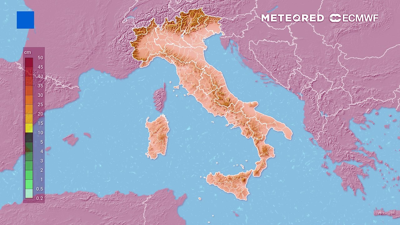 Alpi nuovamente imbiancate
