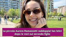 La piccola Aurora Ramazzotti raddoppia! fan felici dopo le voci sul secondo figlio