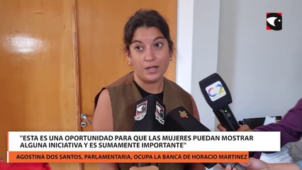 "Esta es una oportunidad para que las mujeres puedan mostrar alguna iniciativa y es sumamente importante"