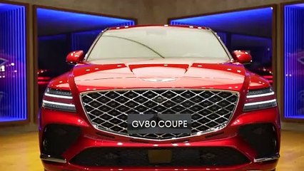 2.5T Four Cylinder Engine, 304 Hp, 0-100 Speed 6.9 Seconds, New Genesis GV80 Coupe 2024