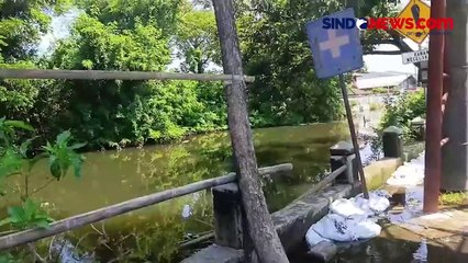 H-2 Lebaran, Banjir Masih Genangi Jalur Arteri Pantura Kaligawe Demak-Semarang