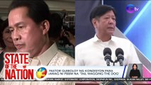 Paghingi ni Pastor Quiboloy ng kondisyon para sumuko, tinawag ni PBBM NA 'tail wagging the dog' | SONA