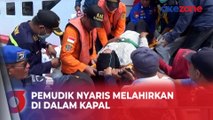 Pemudik Nyaris Melahirkan Dalam KM Ekspres Bahari di Pelabuhan Nusantara