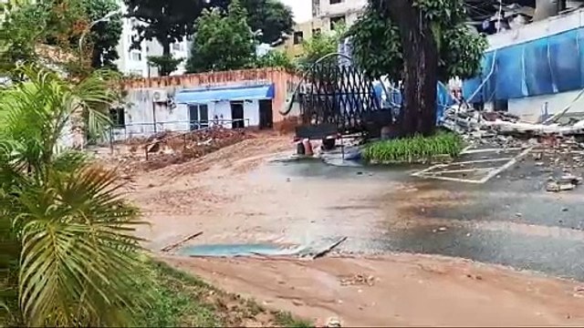 Fortes chuvas causam deslizamento de terra na sede da Transalvador