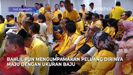 Bahlil soal Peluang Maju Jadi Calon Ketum Golkar: Saya Tahu Ukuran Baju