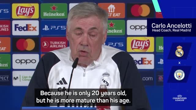 Bellingham's maturity has surprised Ancelotti and Rudiger