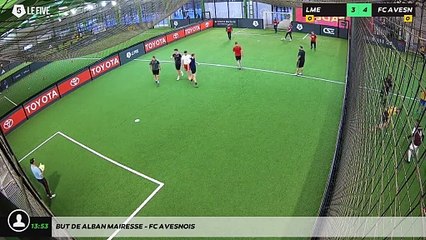 But de Alban Mairesse - FC AVESNOIS