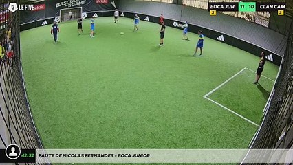 Faute de Nicolas Fernandes - BOCA JUNIOR