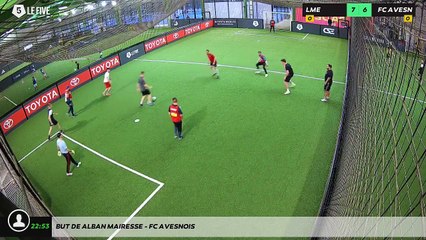 But de Alban Mairesse - FC AVESNOIS