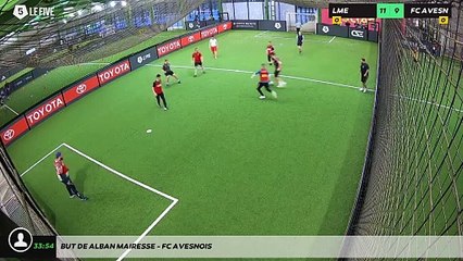 But de Alban Mairesse - FC AVESNOIS