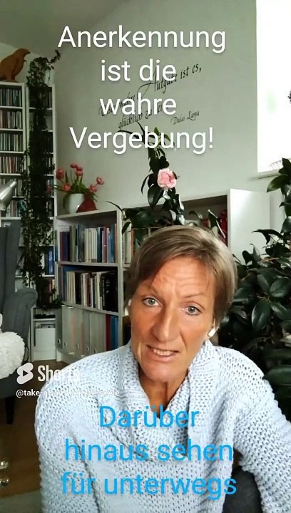Anerkennung, die wahre Vergebung