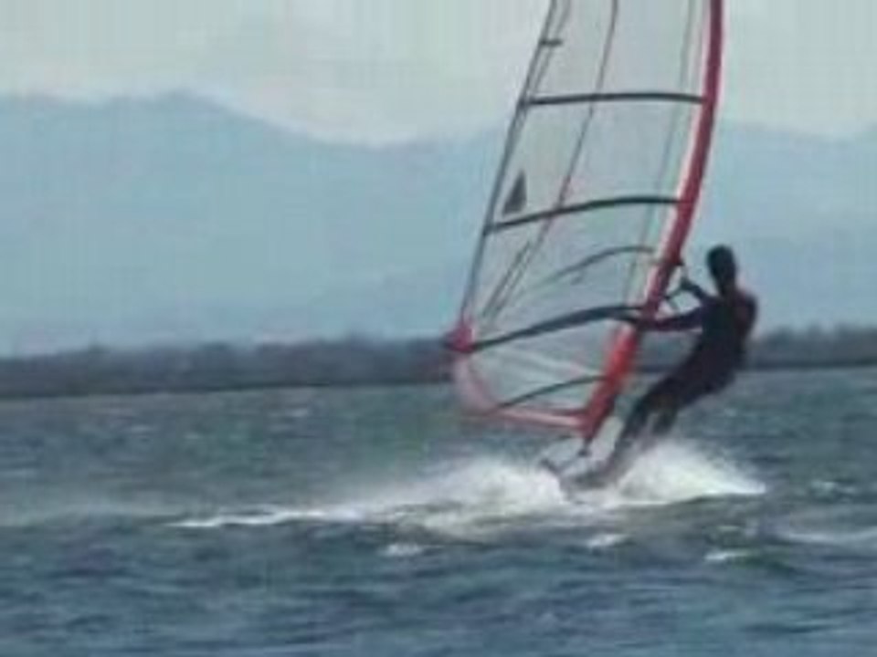 Funboard, Port-Leucate, 5 avril 2008, Rdier : Tom