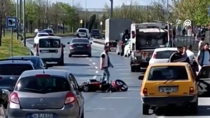 Sultangazi'de motosiklet kazasında 1 kişi öldü