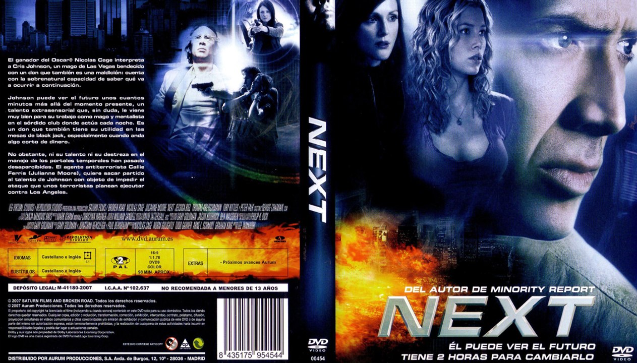NEXT (2007) - Tráiler Español [DVD][Castellano 2.0]