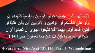 |Surah An-Nisa|Al Nisa Surah|surah nisa| Ayat |131-140 by Sayed Saleem|