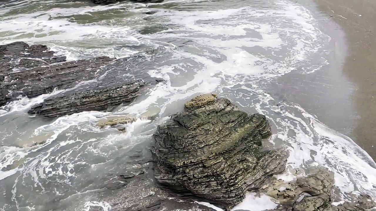 Sand and water