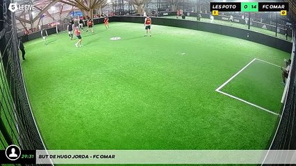 But de Hugo JORDA - FC OMAR