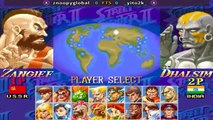 Super Street Fighter II X_ Grand Master Challenge - znoopyglobal vs _yito2k_ FT5