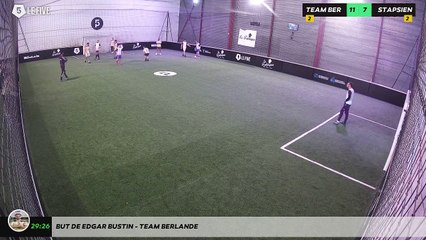 But de Edgar Bustin - TEAM BERLANDE