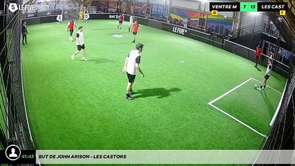 But de John ARISON - LES CASTORS