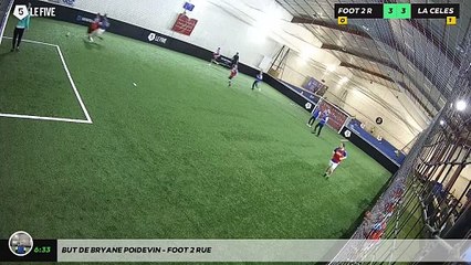 But de BRYANE POIDEVIN - FOOT 2 RUE