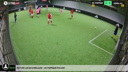 But de Lucas Anglade - OLYMPIQUE PALOIS