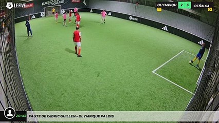 Faute de Cédric Guillen - OLYMPIQUE PALOIS
