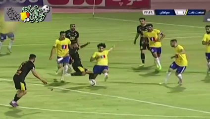 خلاصه بازی صنعت‌نفت و سپاهان