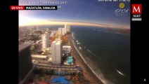 ¡Se oscurece en Mazatlán! Eclipse solar llega a su punto máximo