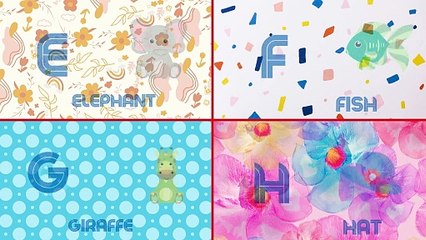 A for Apple, B for Ball Phonics song for Nursery kids - ABCD - English Alphabets - ABCD Kids-1040