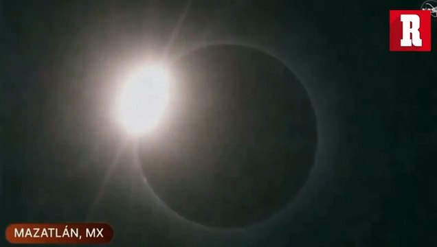 La NASA transmitió EL ECLIPSE EN VIVO, y las imágenes fueron ÚNICAS