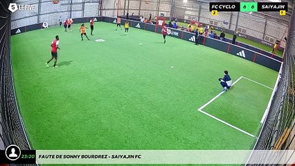 Faute de Sonny Bourdrez - Saiyajin FC