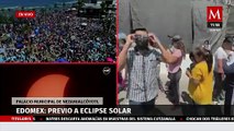 Habitantes de Nezahualcóyotl se preparan para el eclipse solar 2024