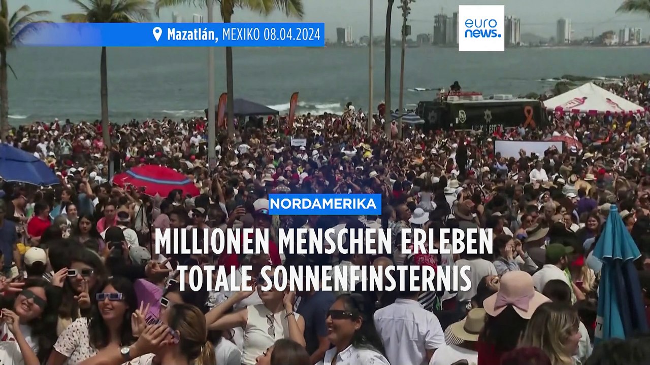 Totale Sonnenfinsternis in Nordamerika - die schönsten Bilder