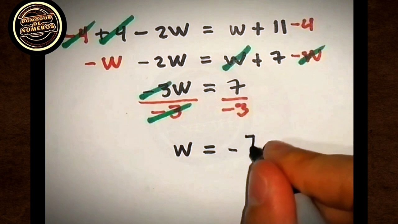  ¿CÓMO SOLUCIONAR 7 ecuaciones diferentes?  ¡Procedimientos paso a paso!