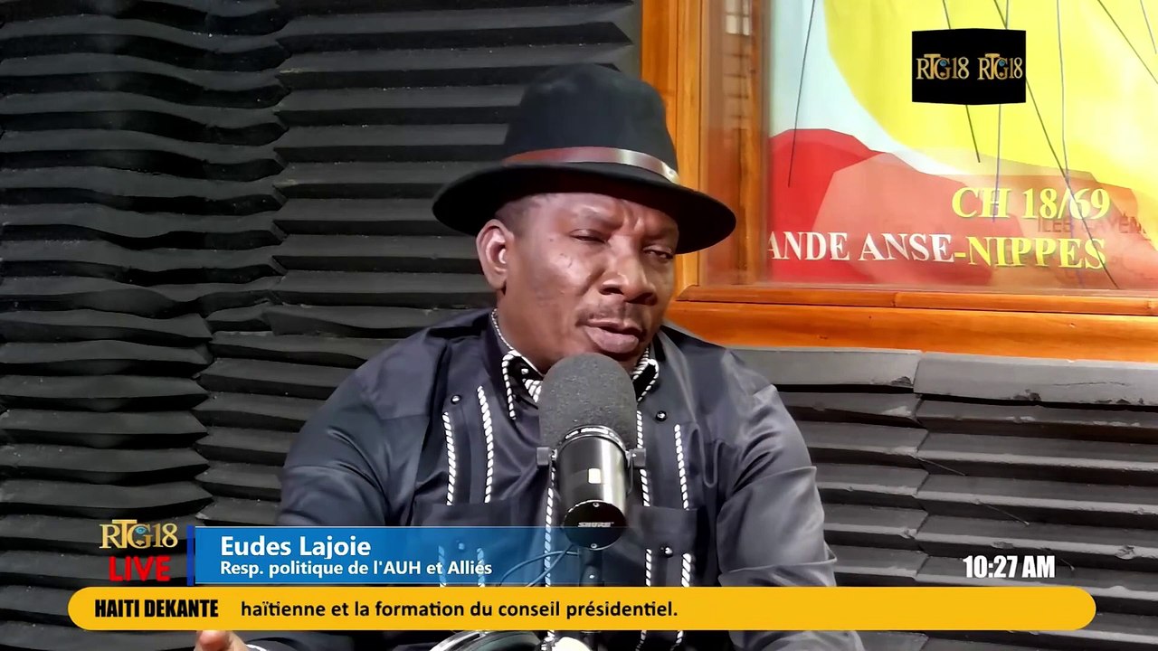 Responsab politik Akò Initè Dayiti ak Alye yo Eudes Lajoie di yo sipòte lide Konsèy Prezidansyèl la.