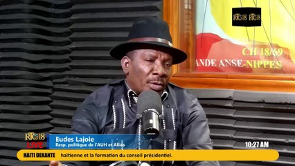 Responsab politik Akò Initè Dayiti ak Alye yo Eudes Lajoie di yo sipòte lide Konsèy Prezidansyèl la.