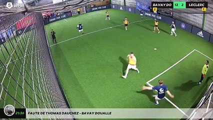 Faute de thomas dauchez - BAVAY DOUALLE