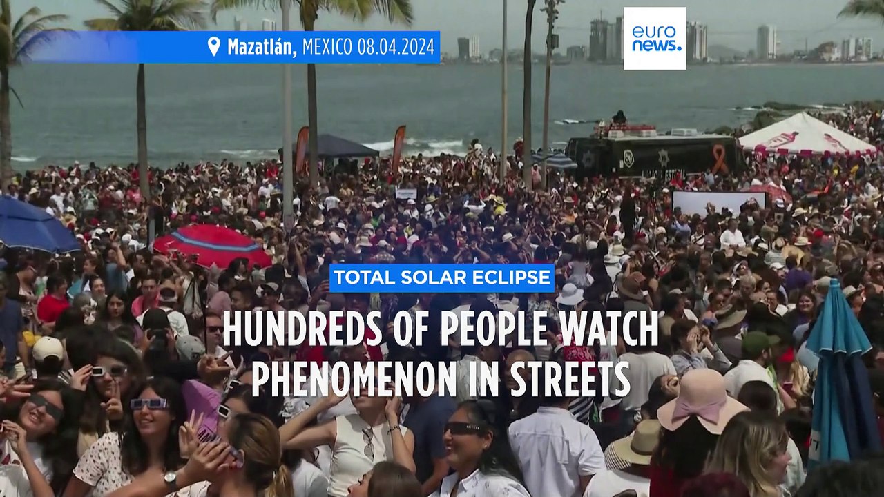 North Americans elated by total solar eclipse