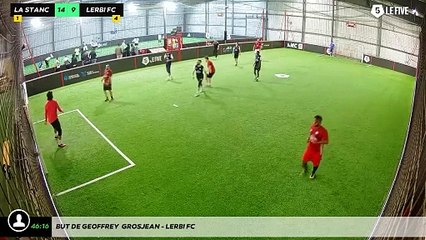 But de Geoffrey  GROSJEAN - Lerbi FC