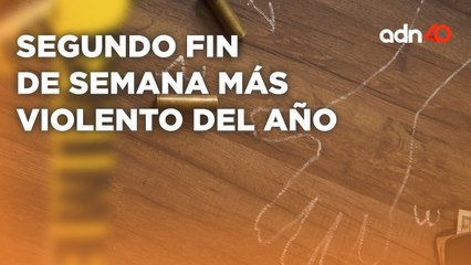 Violencia en el país dejó un saldo de 249 personas asesinadas el fin de semana